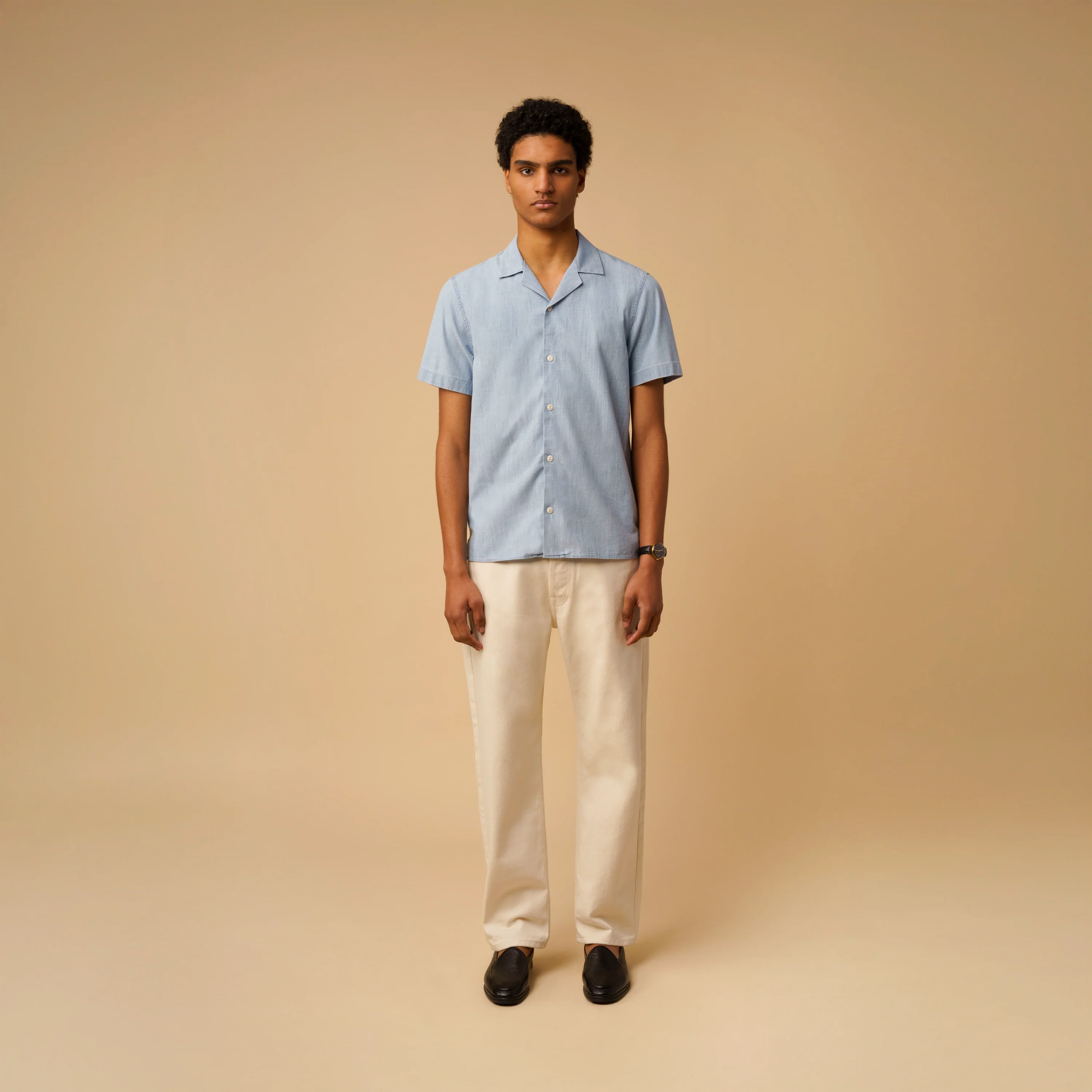 CAMP-COLLAR CHAMBRAY - Image 2