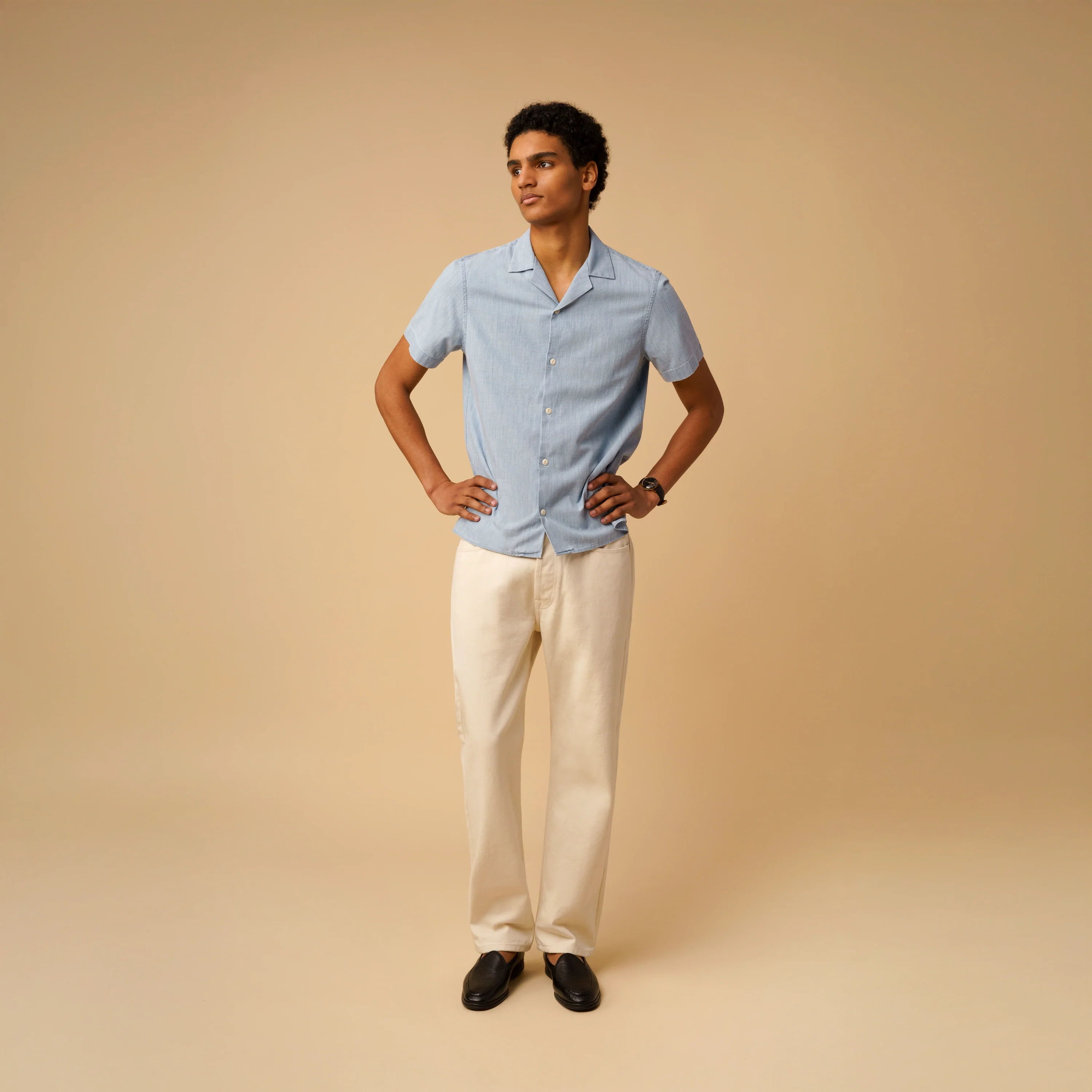 CAMP-COLLAR CHAMBRAY - Image 4