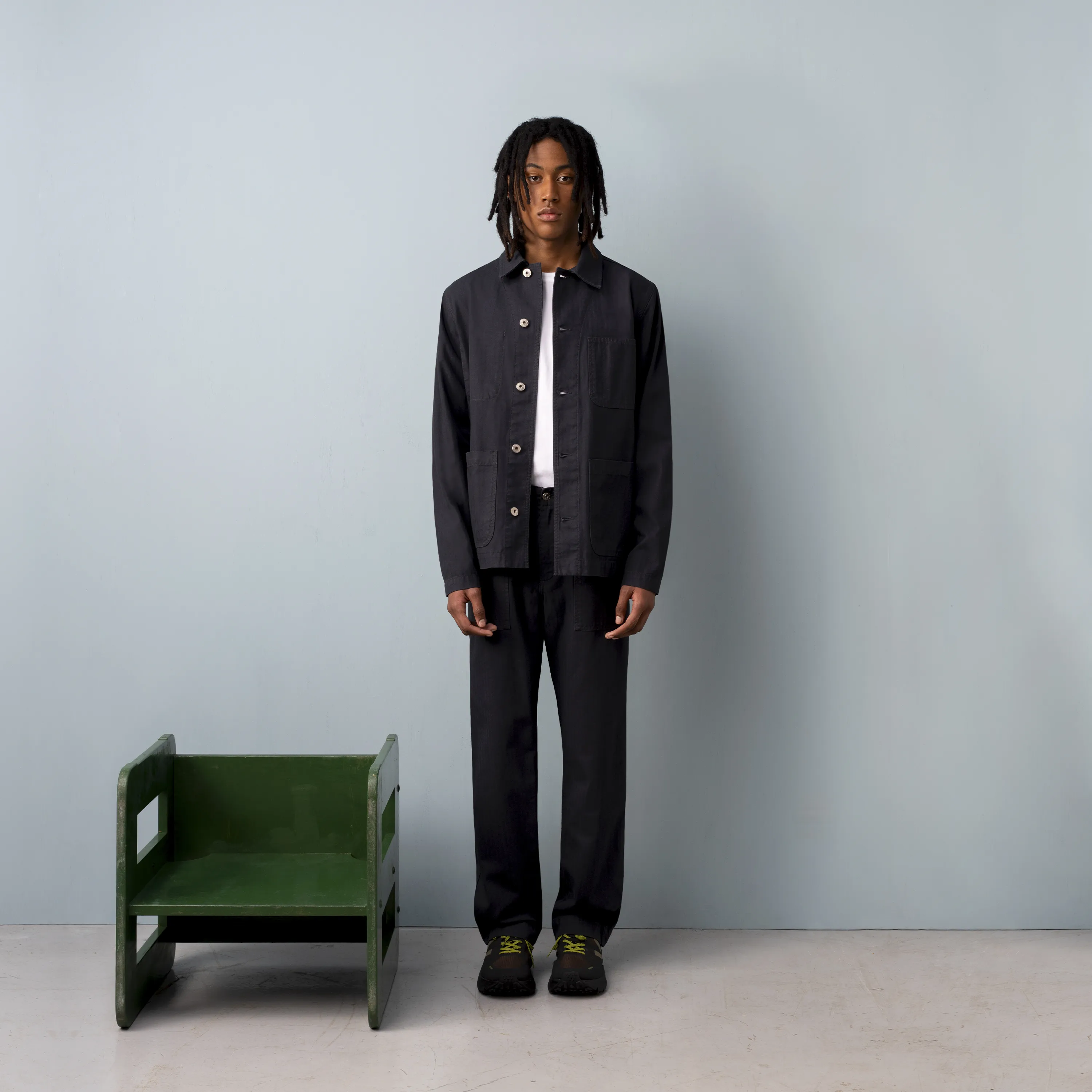HERRINGBONE UTILITY JACKET - Image 8