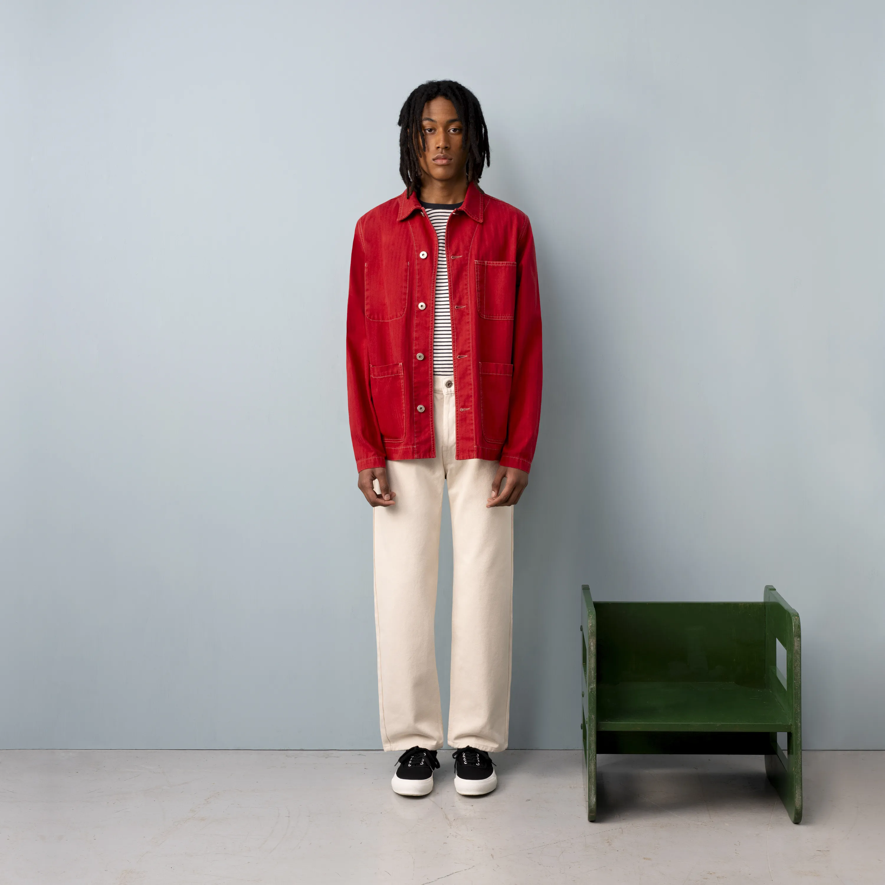 HERRINGBONE UTILITY JACKET - Image 7