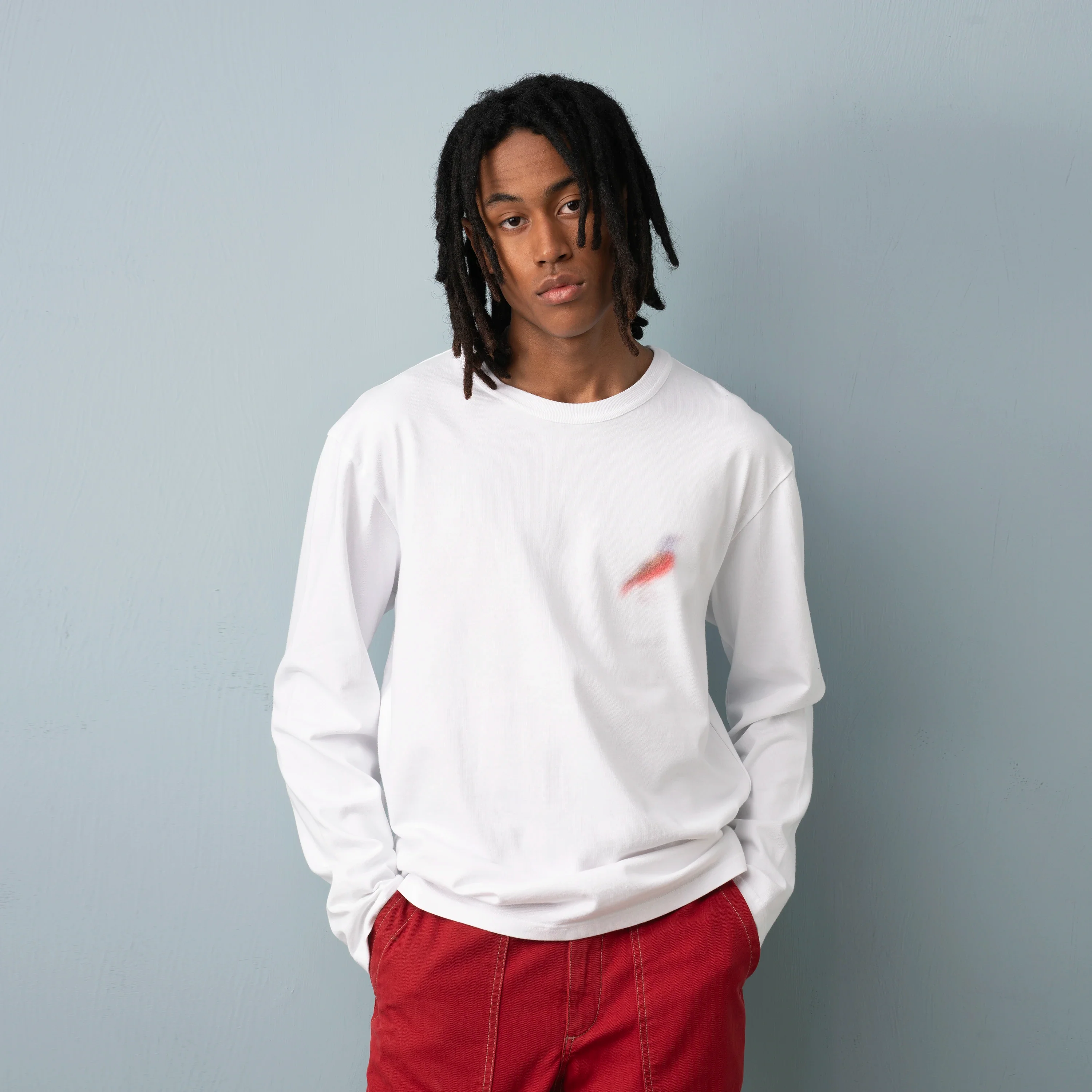 HERRINGBONE UTILITY TROUSERS - Image 7