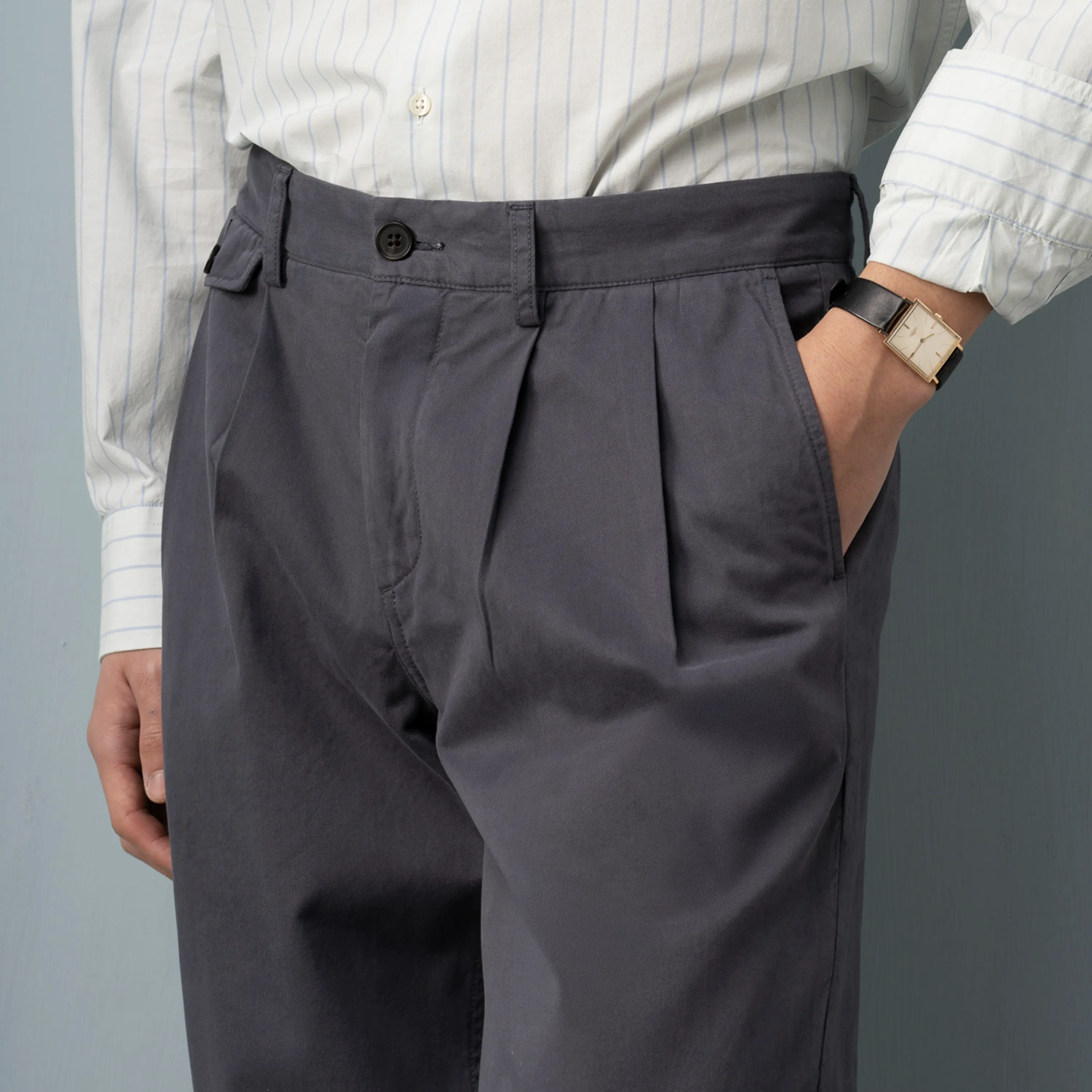 LIGHTWEIGHT BAGGY CHINOS - Image 3