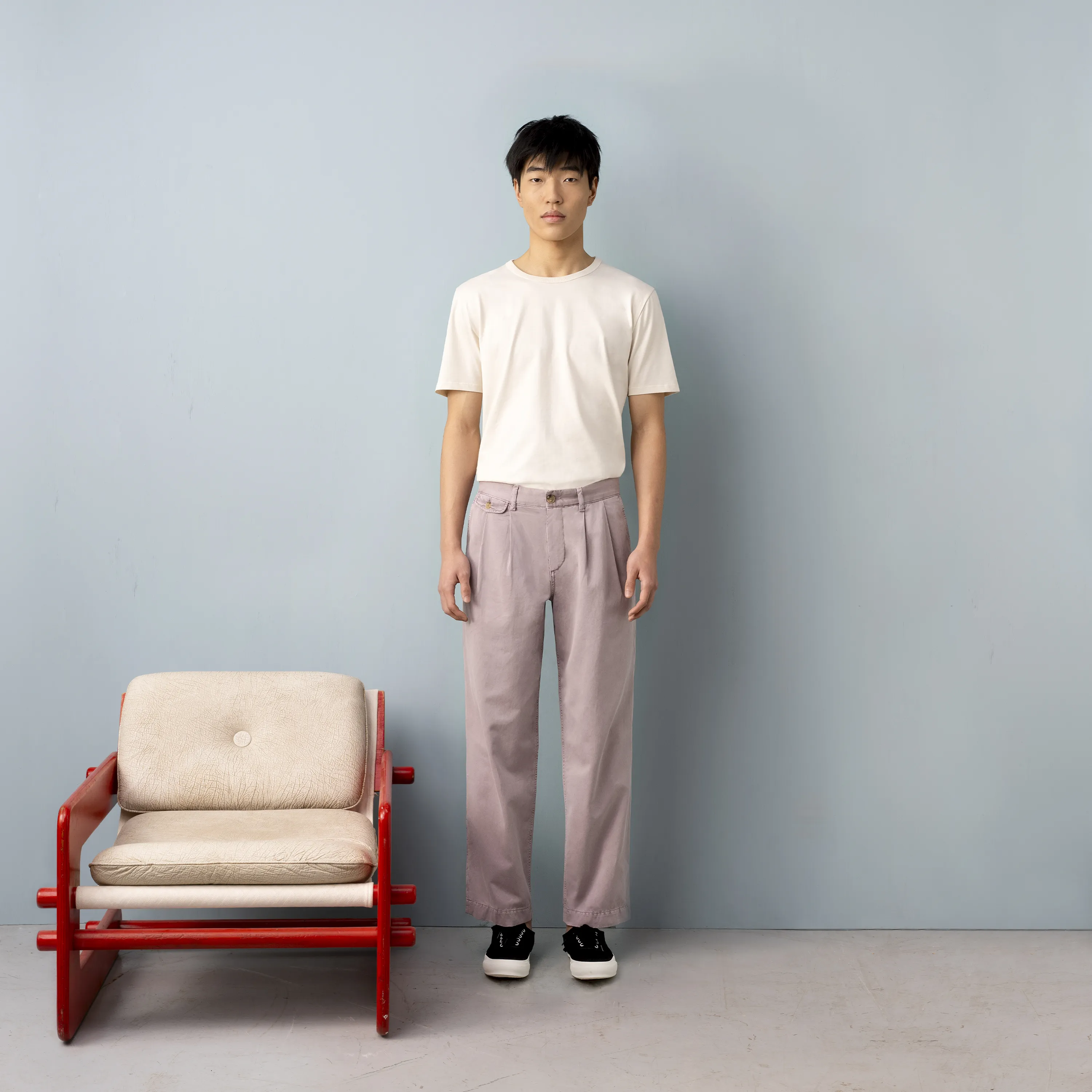 LIGHTWEIGHT BAGGY CHINOS - Image 5