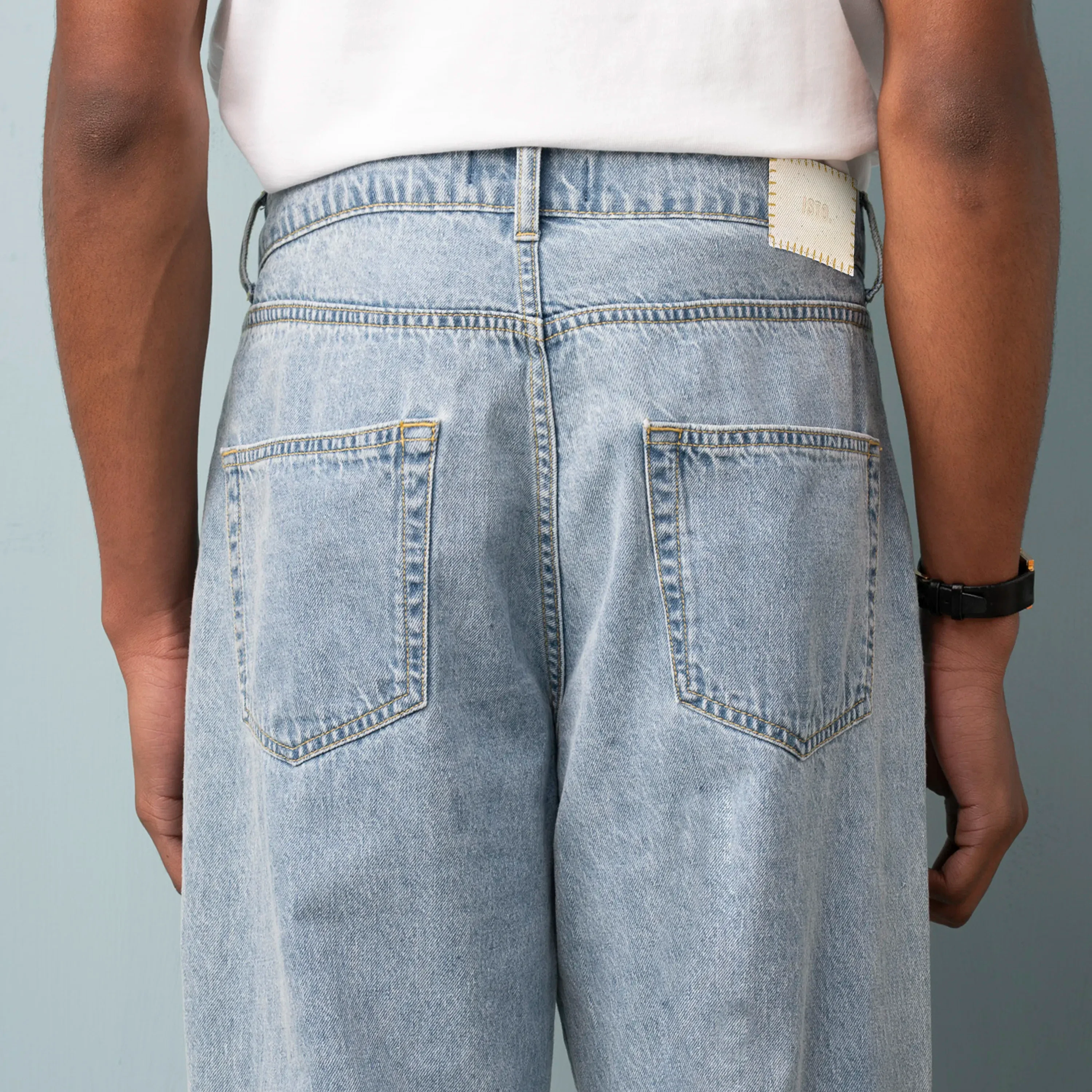 LIGHTWEIGHT RELAXED DENIM - Image 4