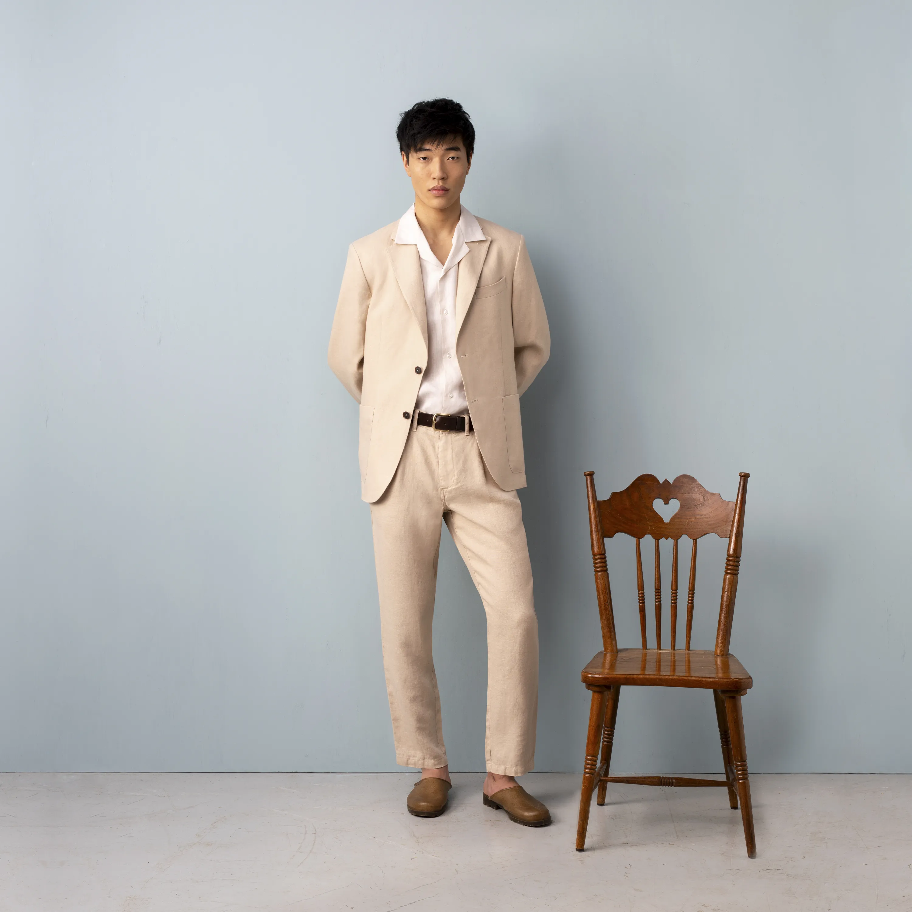 DEADSTOCK LINEN BLAZER - Image 4
