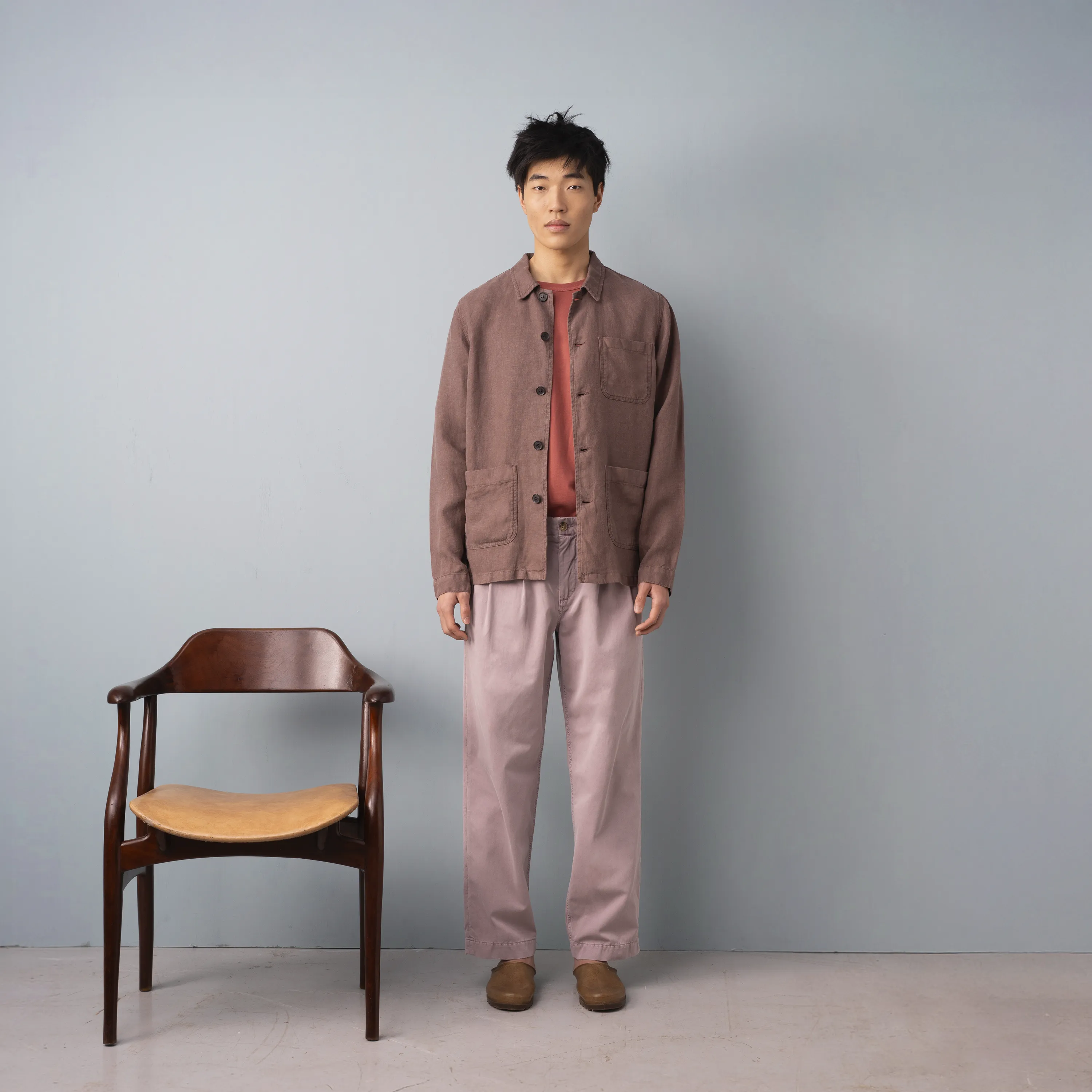LINEN WORK JACKET - Image 6