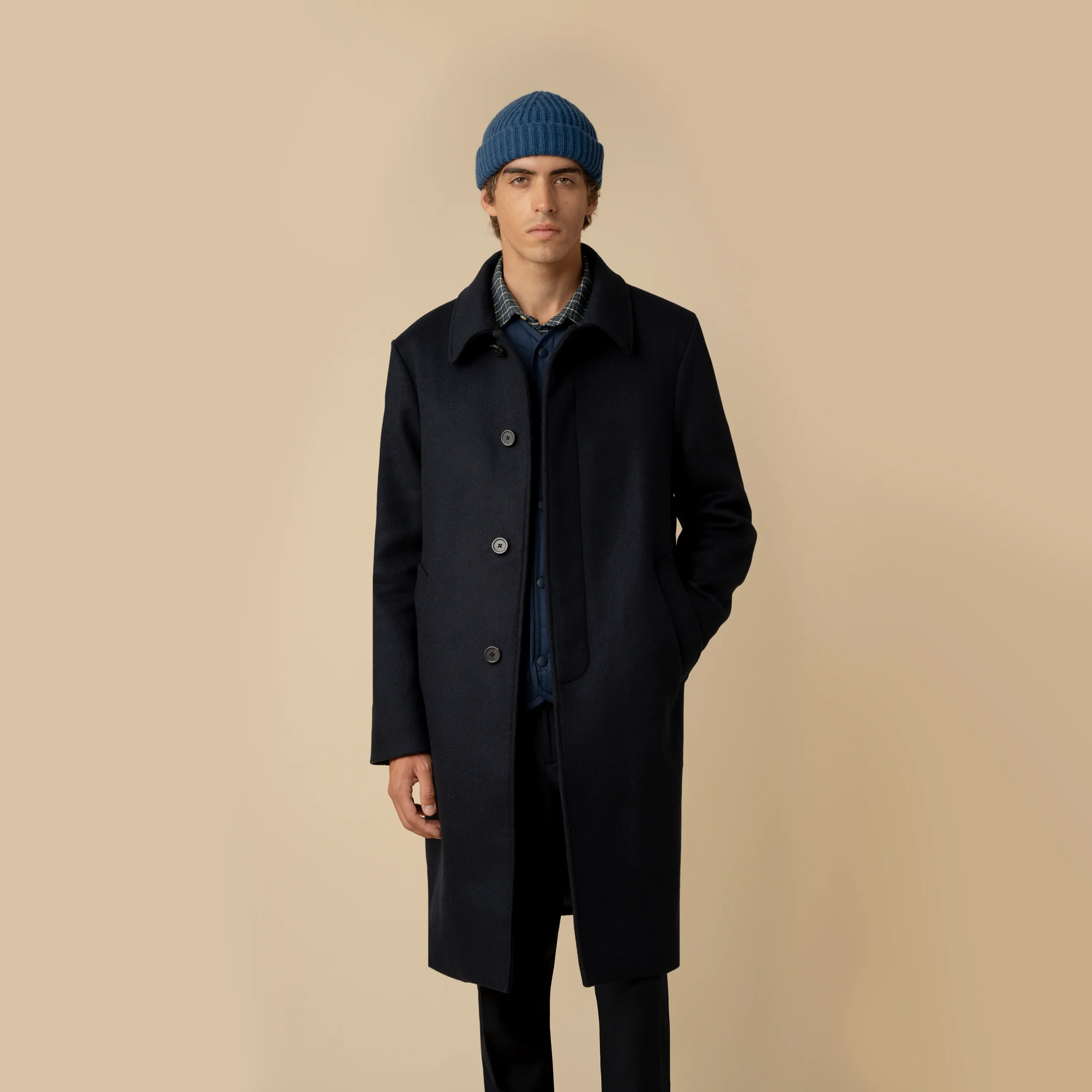 LONG WOOL COAT - Image 4