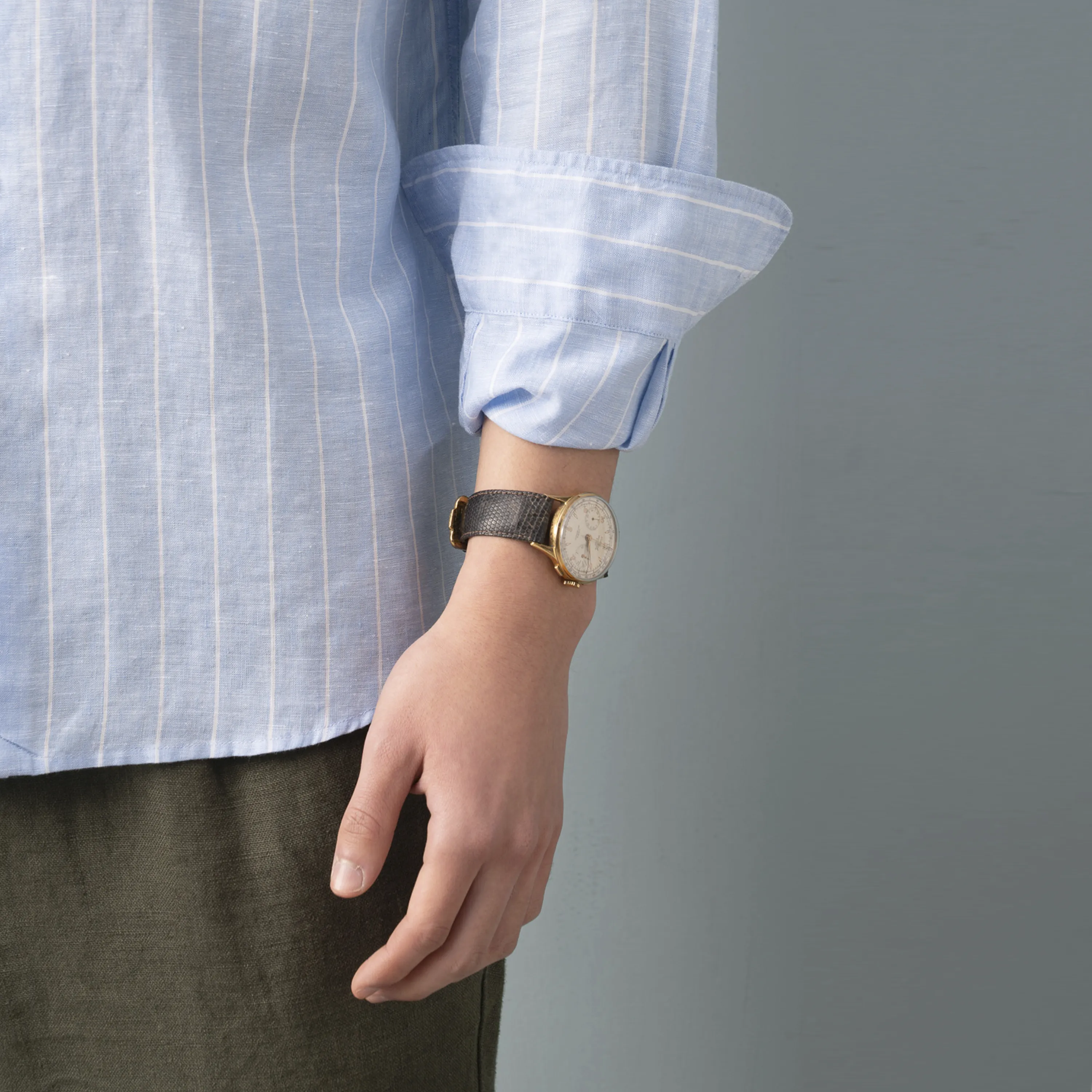 PINSTRIPE LINEN SHIRT - Image 4