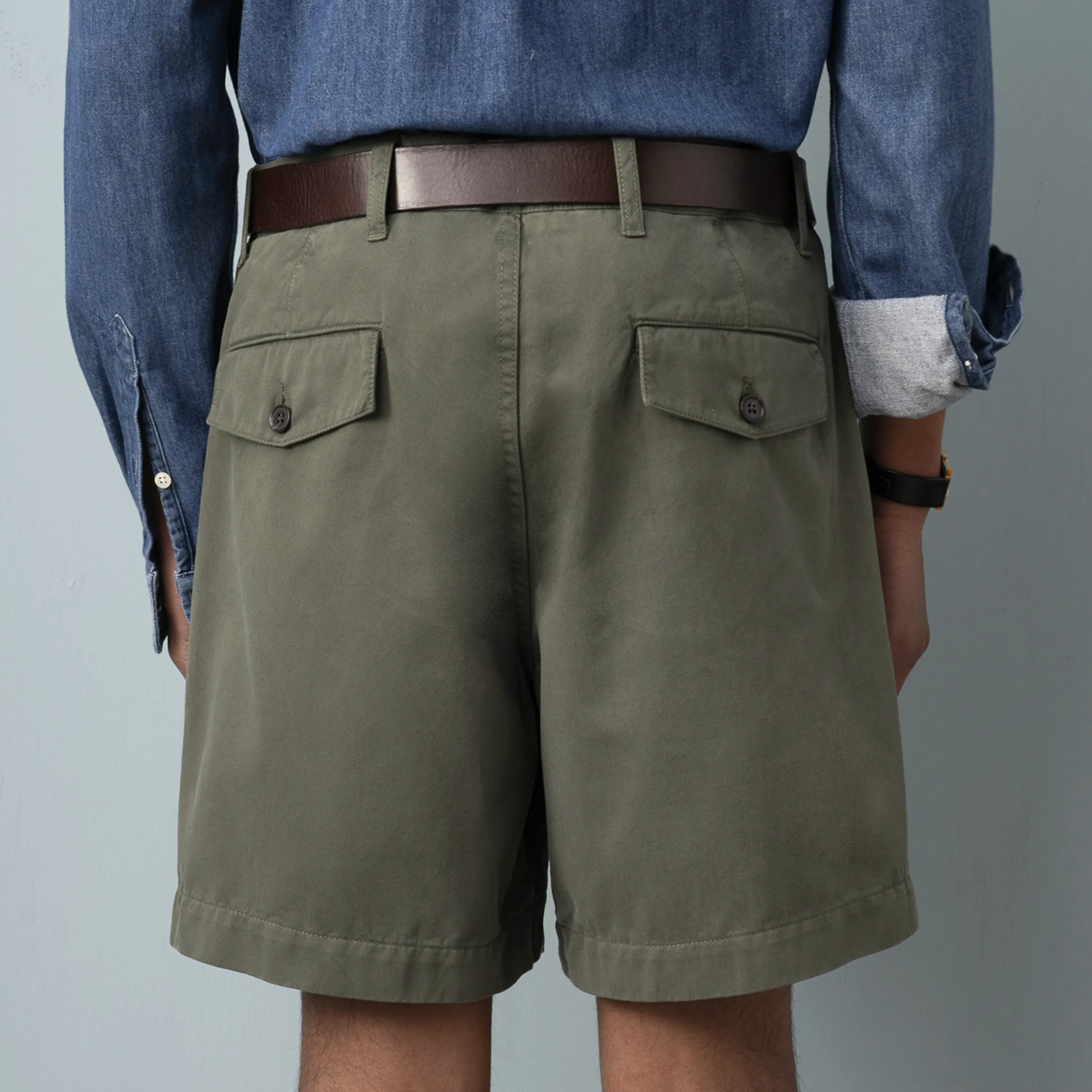 PLEATED SHORTS - Image 3