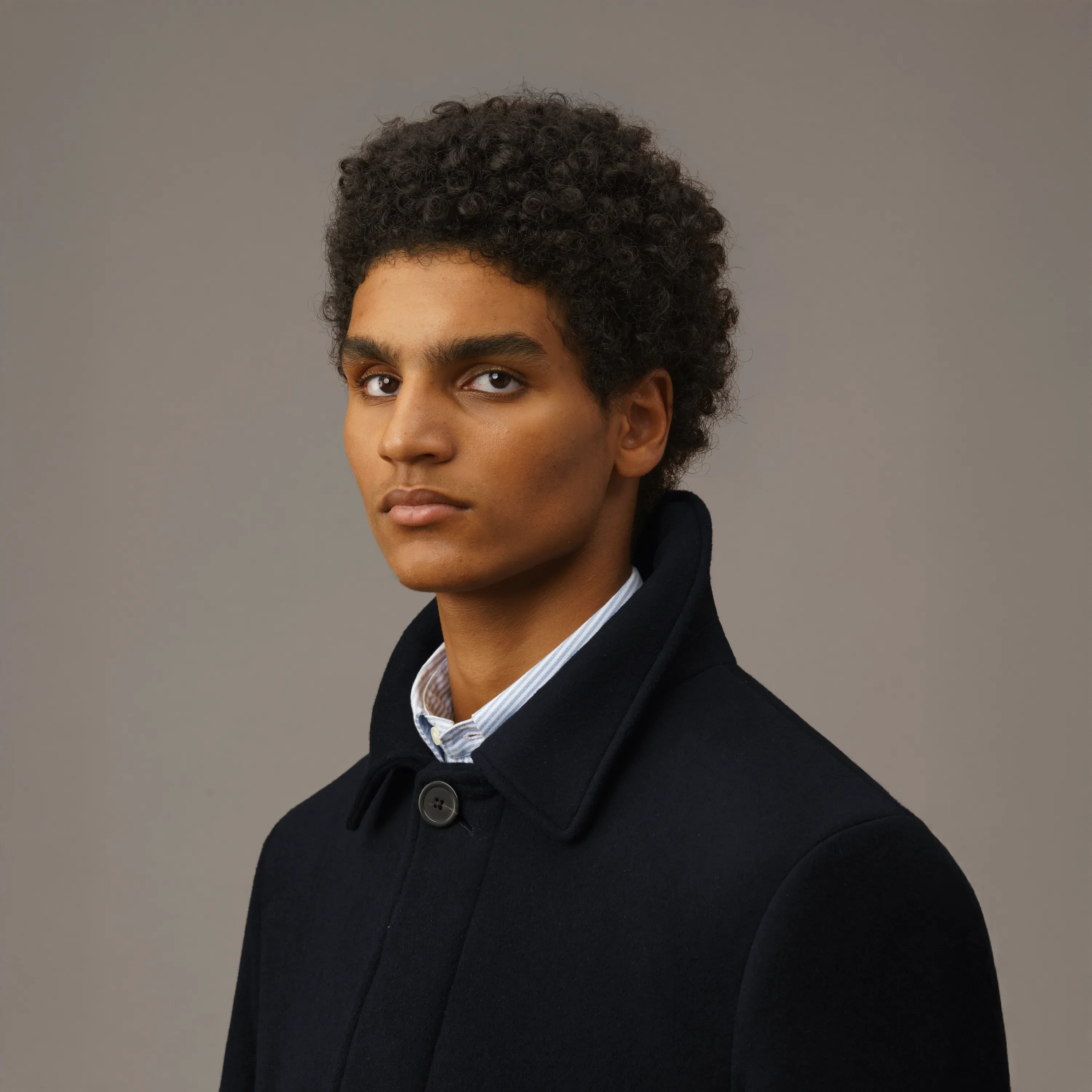 REGULAR WOOL COAT - Image 5
